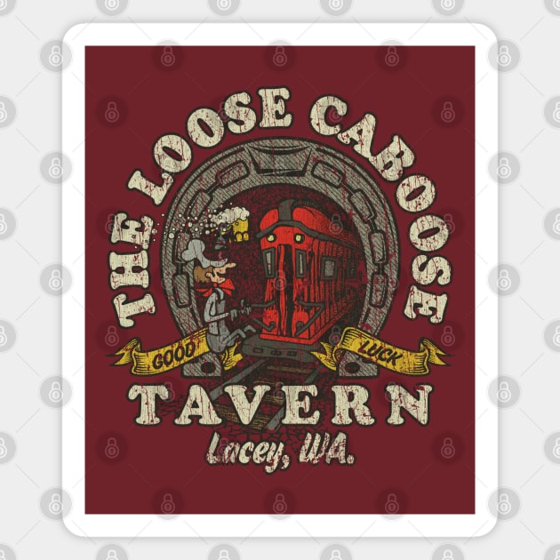 The Loose Caboose Tavern 1967 Magnet by JCD666